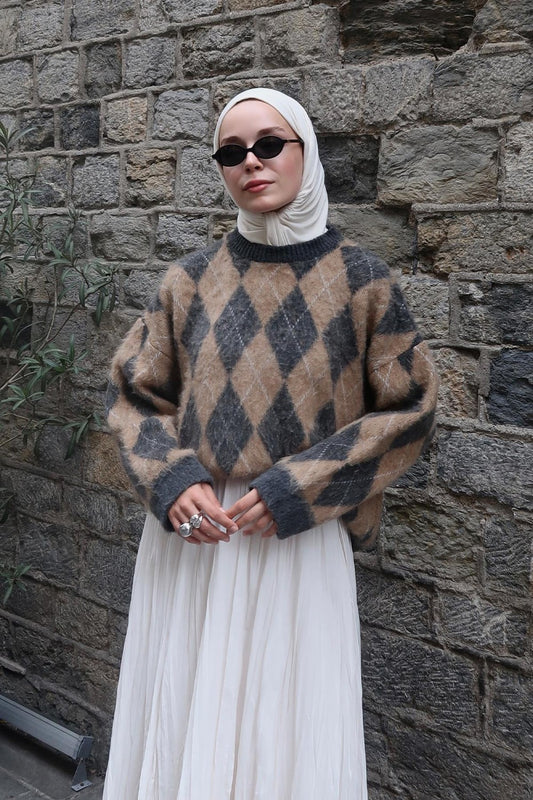 Woodson Knit Sweater Anthracite