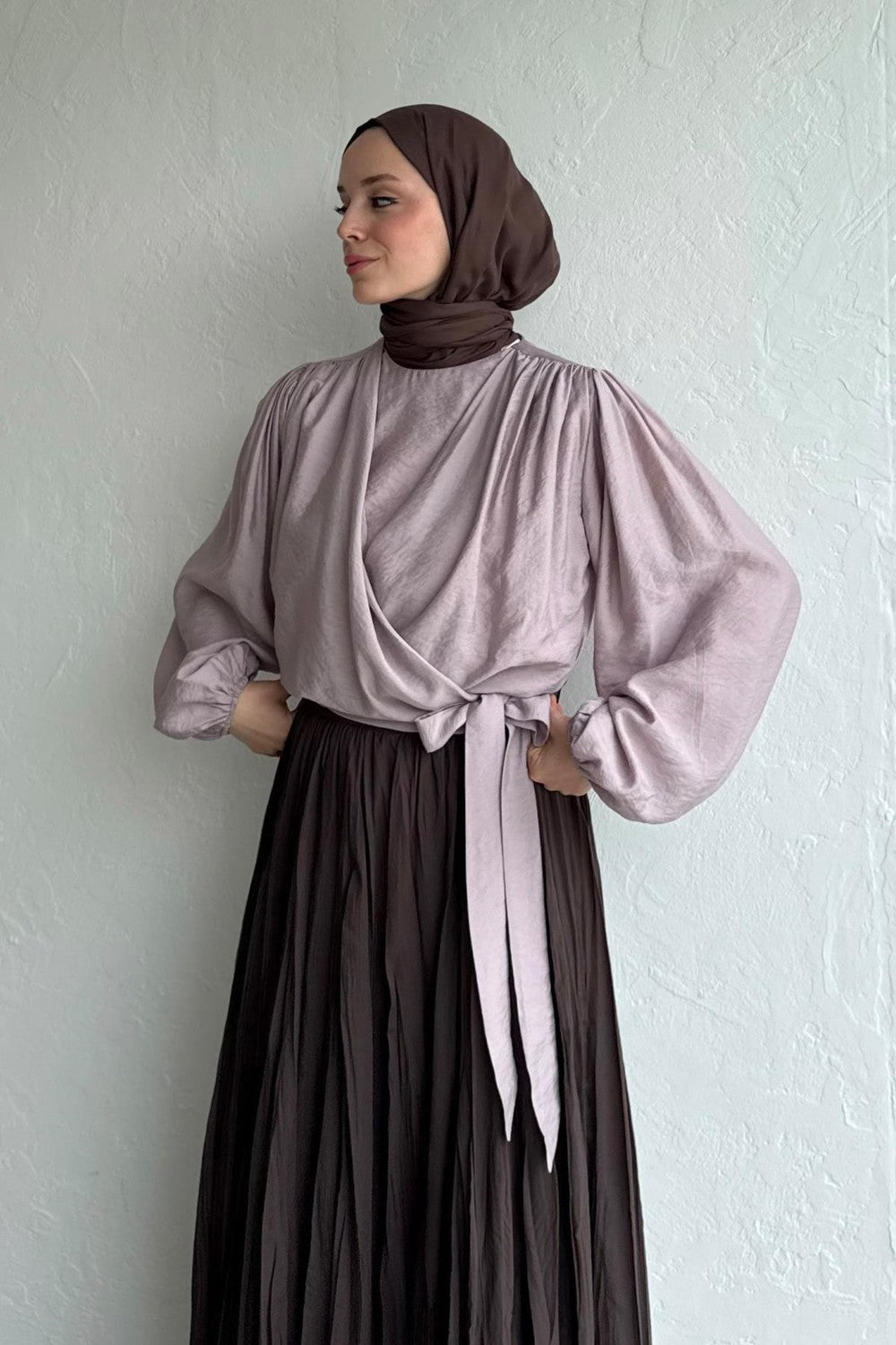 Flow Blouse Lilac