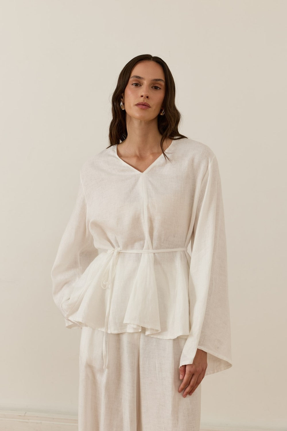 Layal Terracotta Blouse