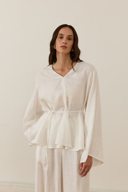 Layal Terracotta Blouse