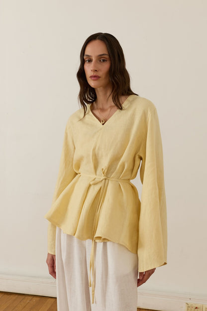Layal Terracotta Blouse