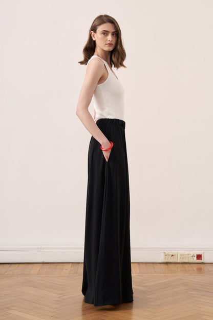 Kater Elastic Waist Trousers, Brown