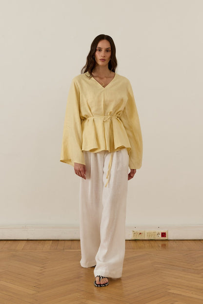 Layal Terracotta Blouse