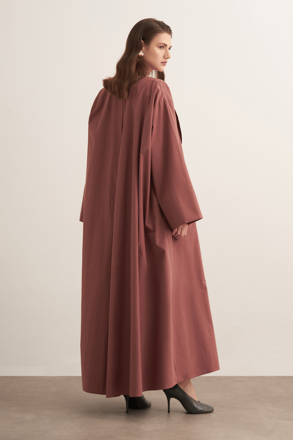 Inessa Premium Uzun Kimono Takımı Soft Yeşil