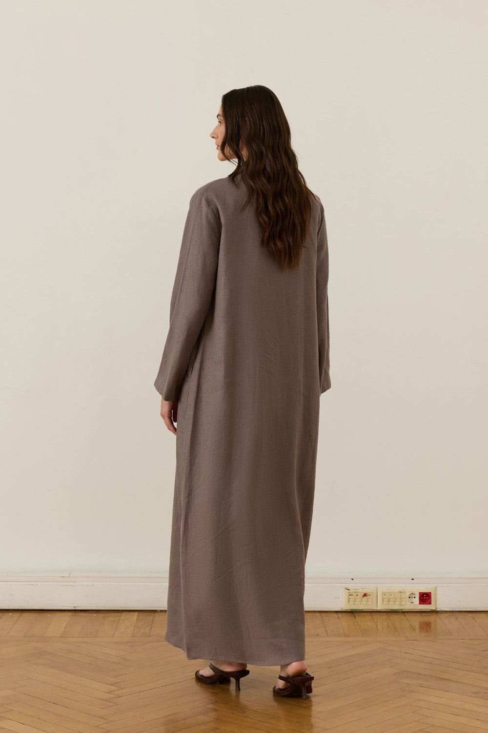 Sondos Elbise Kahve