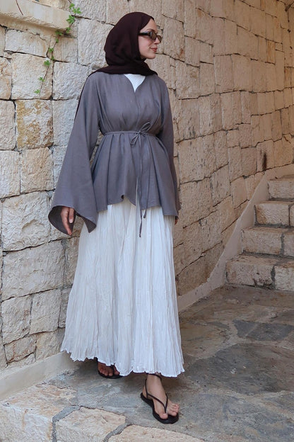 Lamis Kimono Terracotta