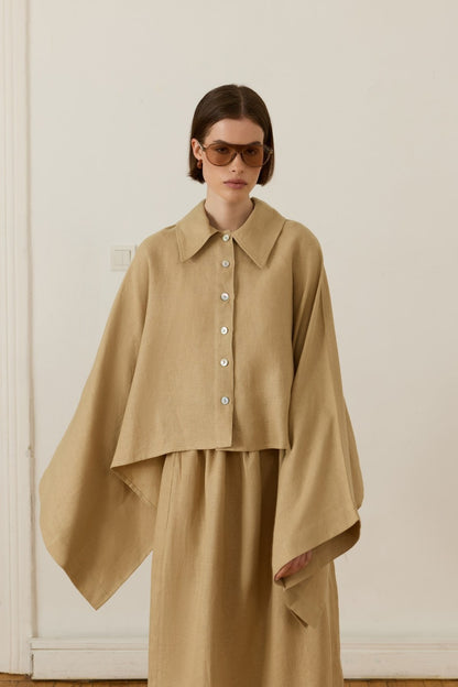 Ruwa Shirt Coffee