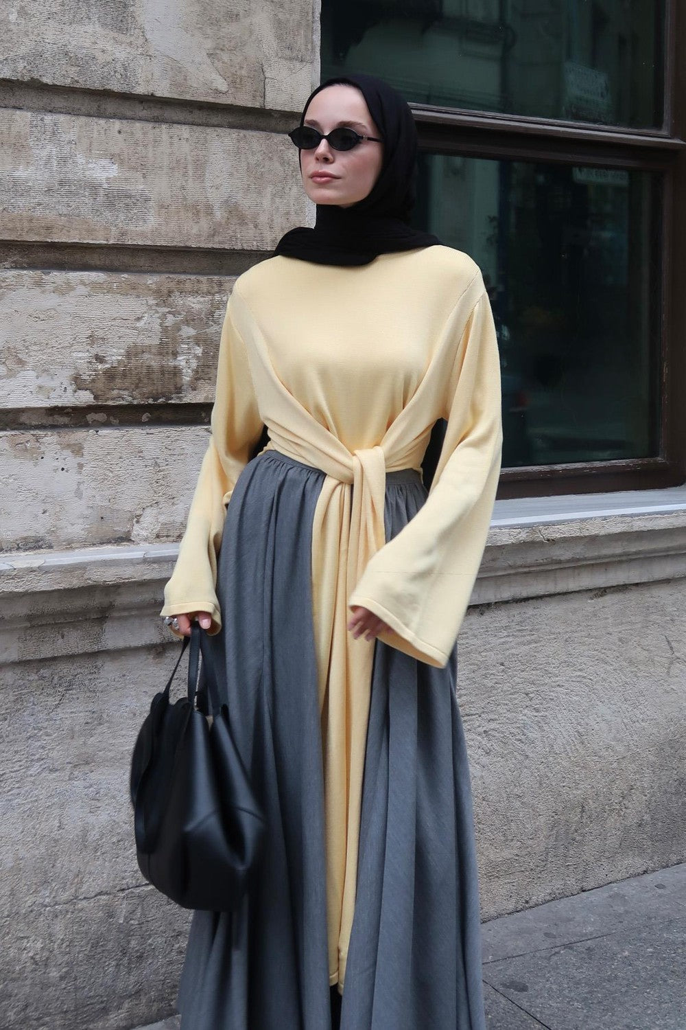 Yulia Knitted Sweater Anthracite