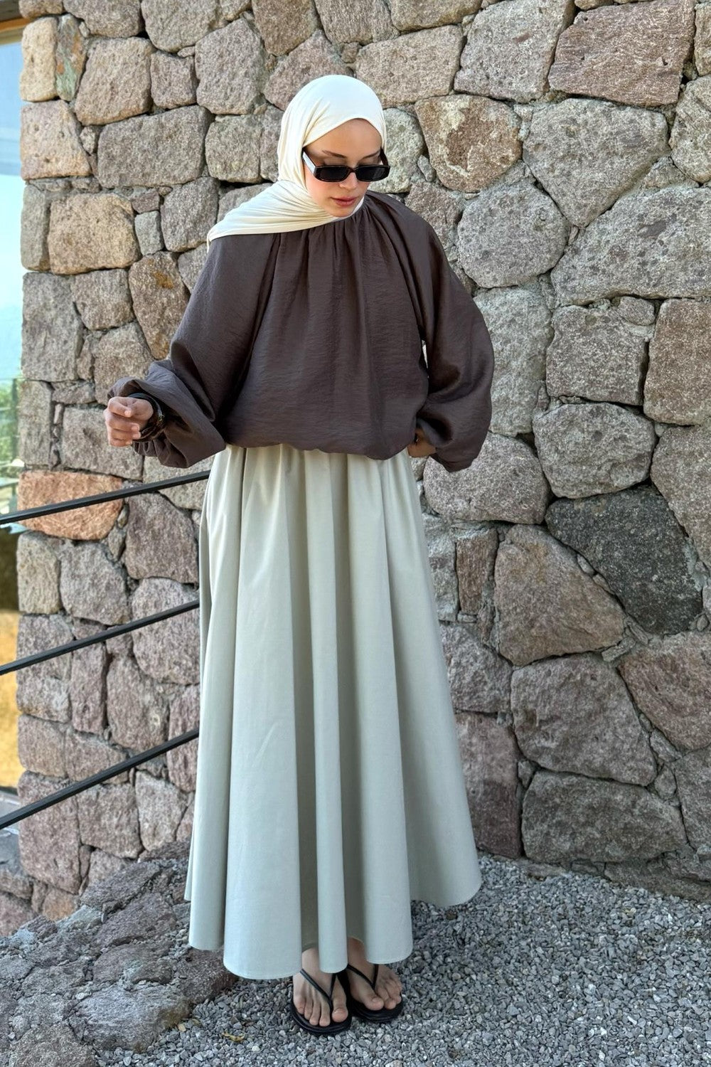 Lina Skirt Soft Green
