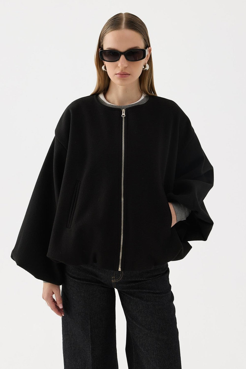 Siena Balloon Jacket Black