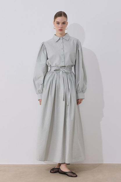 Gilbert Skirt Suit Grey