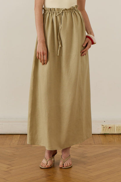 Nahla Maxi Skirt White