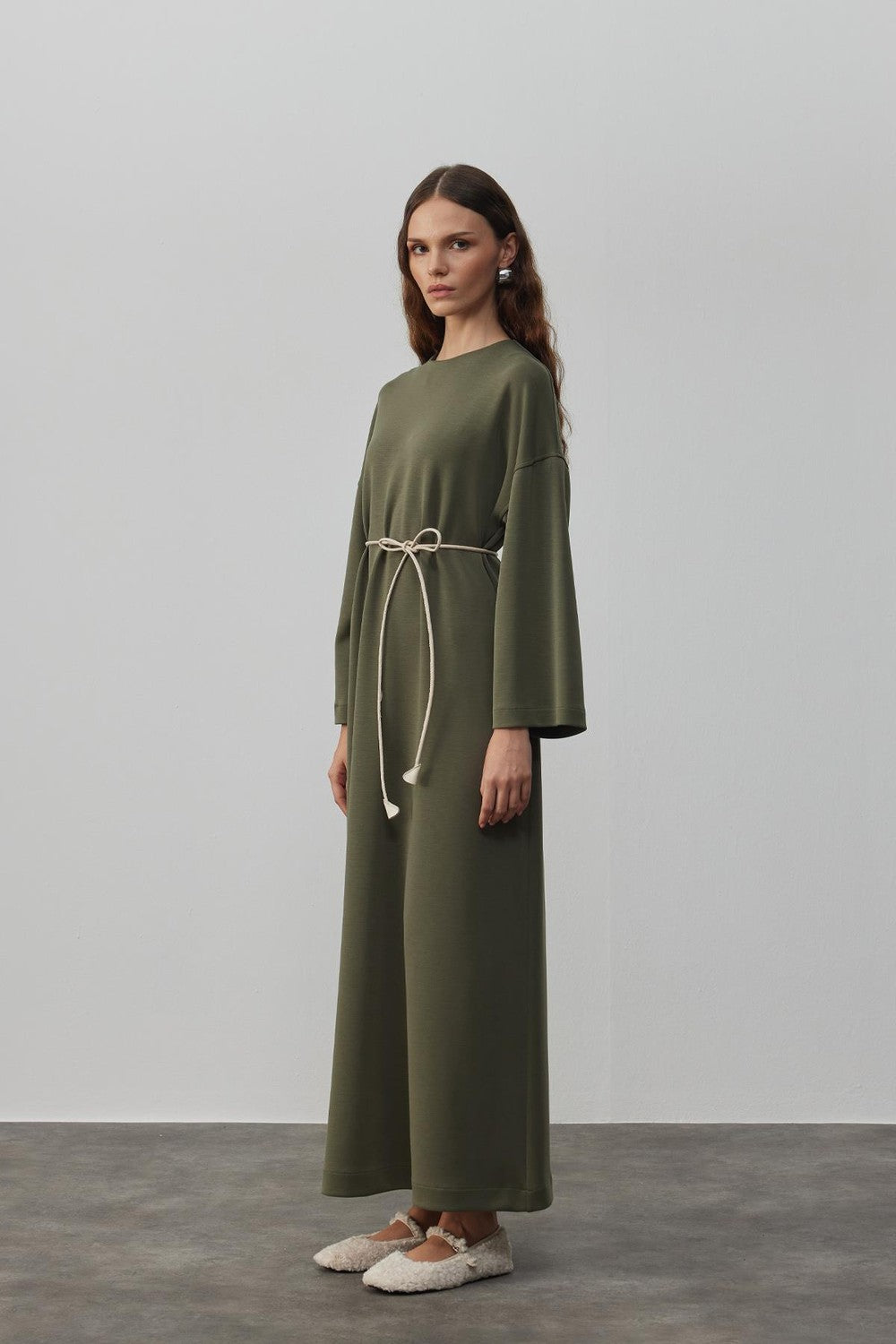 Coss Comfy Elbise Camel