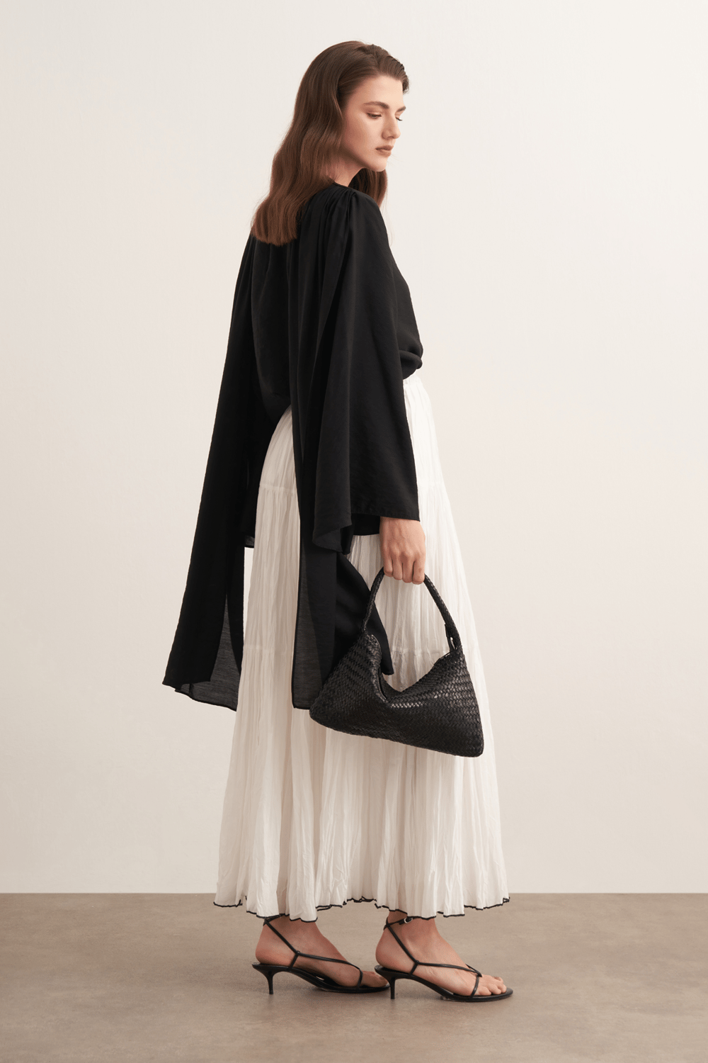 Rawah Voile Skirt White