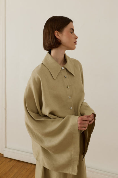 Ruwa Shirt Coffee