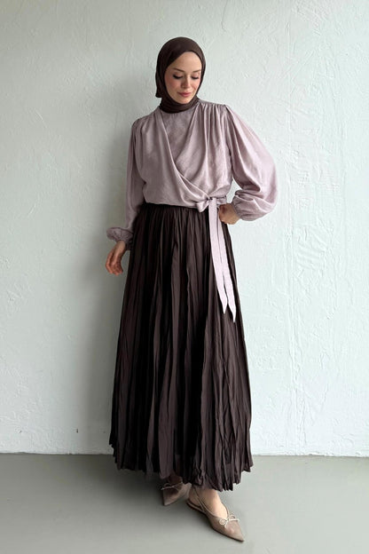 Flow Blouse Lilac