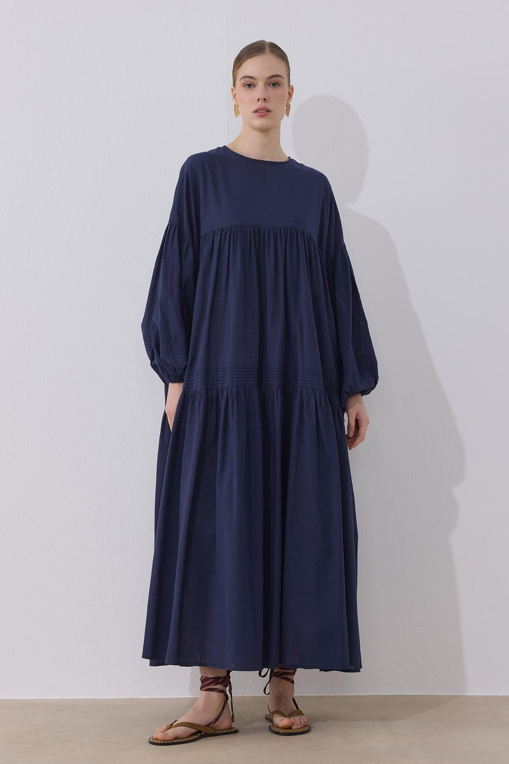Soho Voile Dress Cherry Red