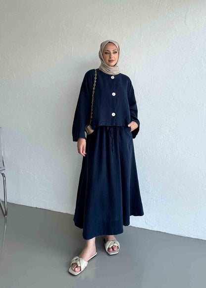 Mona Linen Jacket Beige