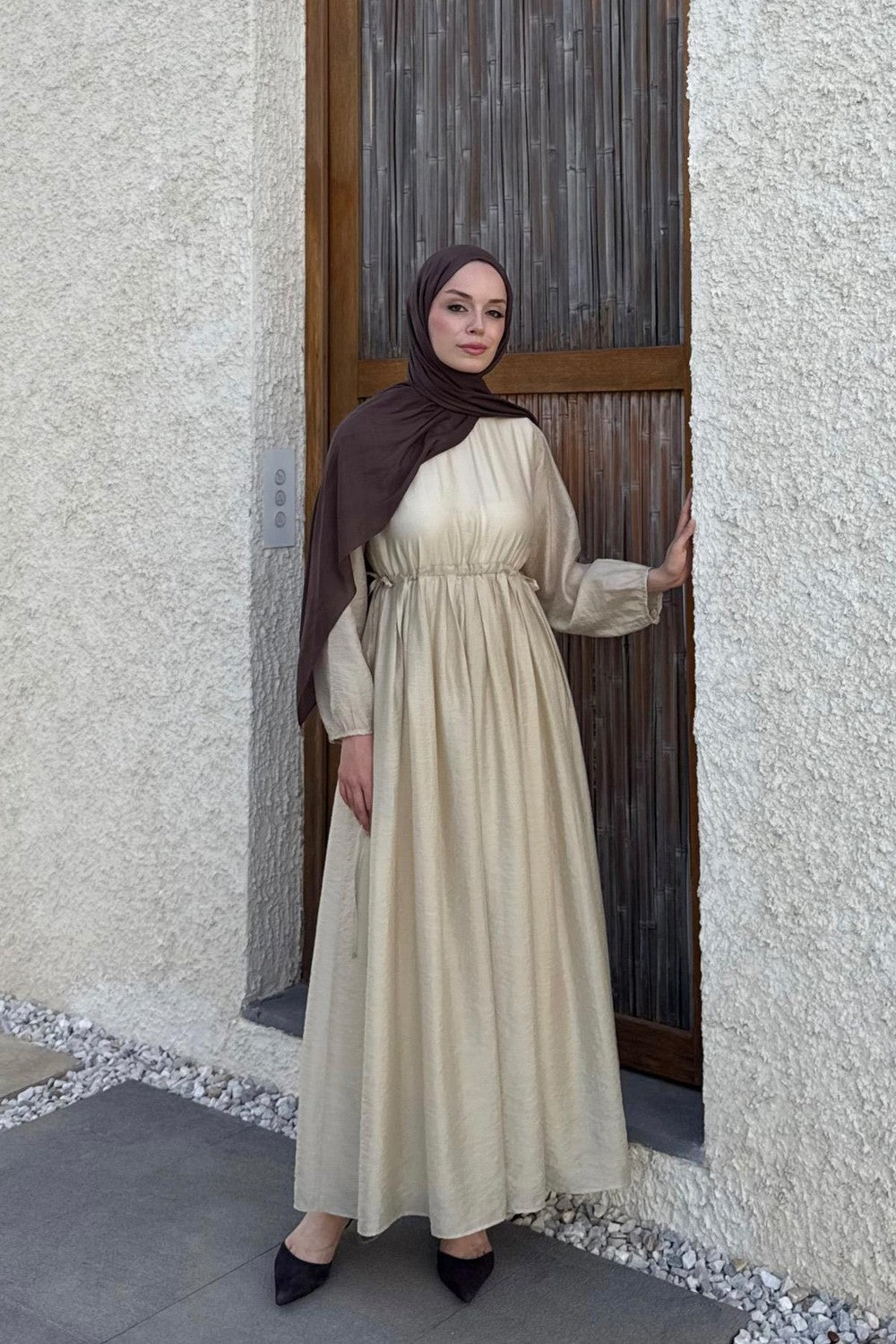 Perla Elbise Kahve