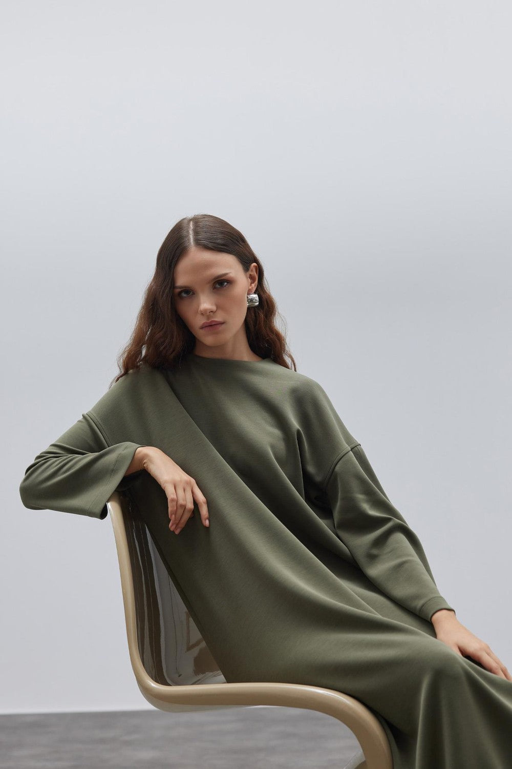 Coss Comfy Elbise Camel