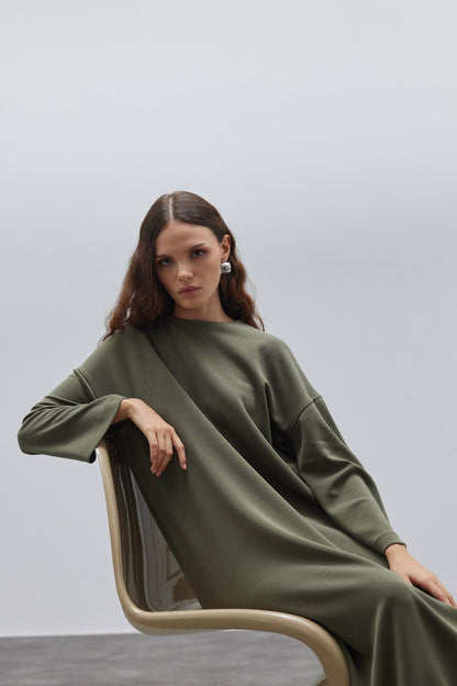 Coss Comfy Elbise Camel
