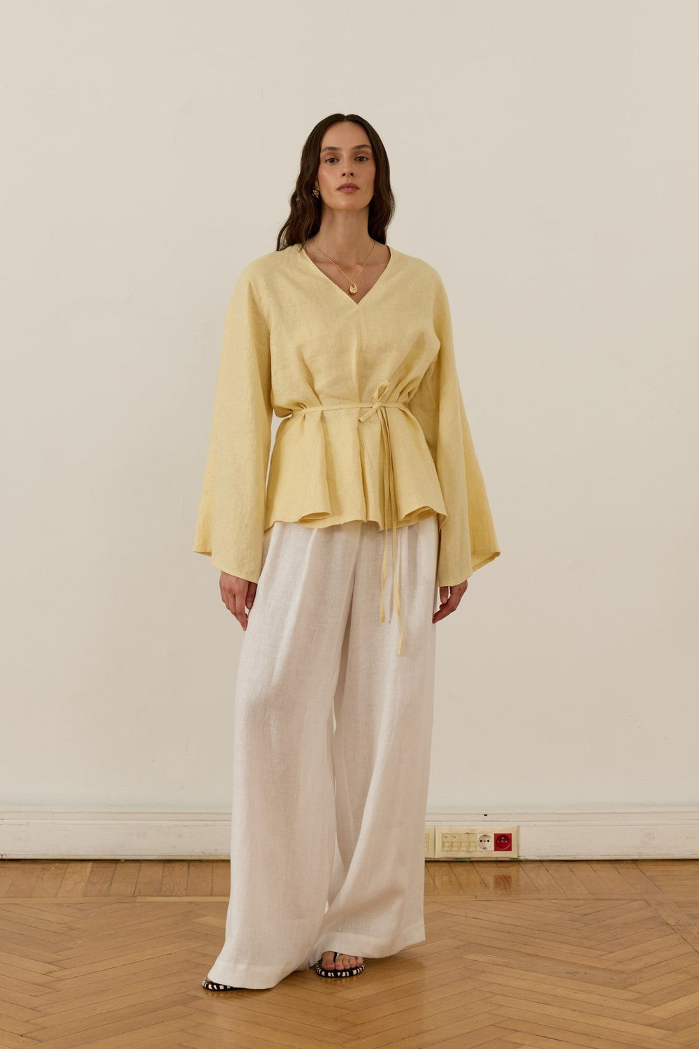 Layal Terracotta Blouse