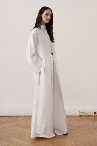 Rasha Slit Tunic Set Mint Green