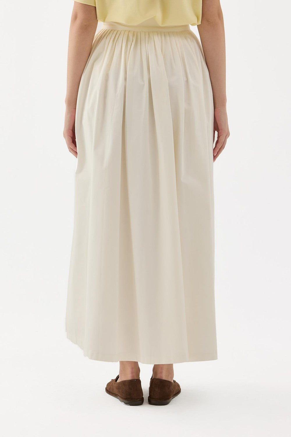 Fever Pleated Skirt Khaki