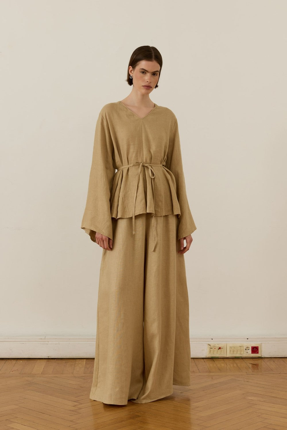 Layal Terracotta Blouse