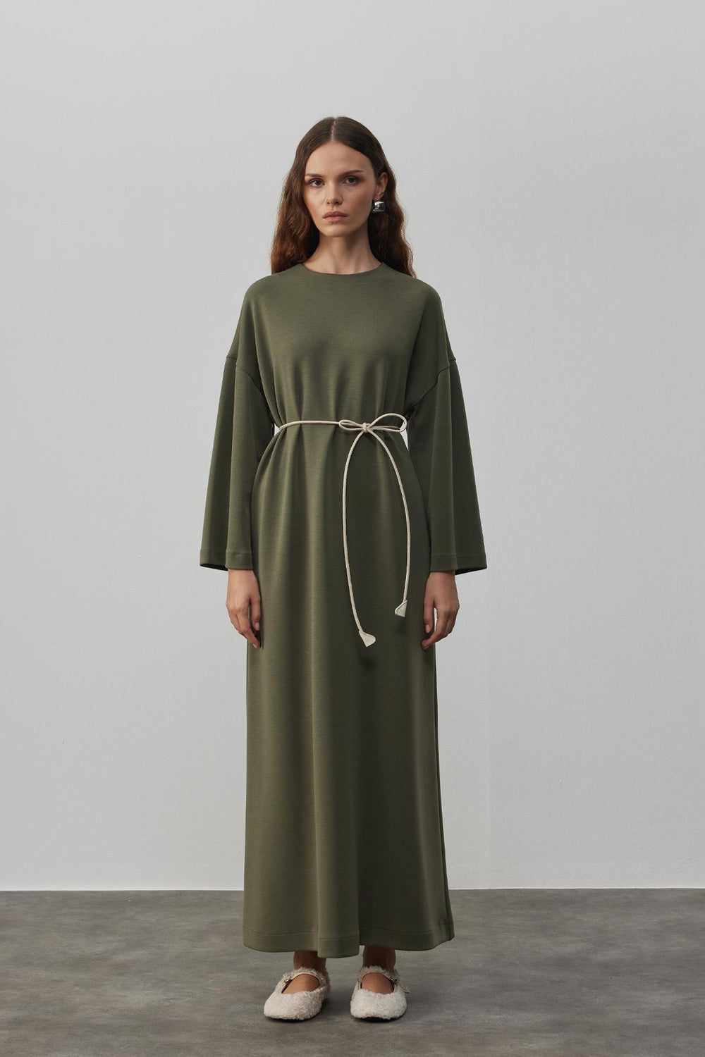 Coss Comfy Elbise Camel