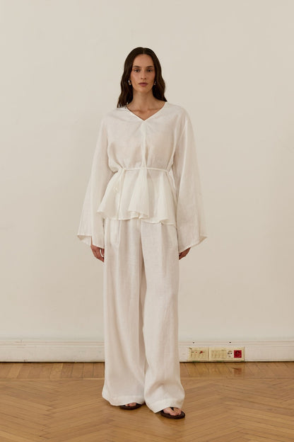 Layal Terracotta Blouse