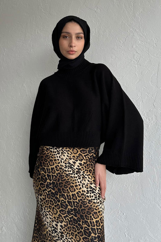 Knitted Sweater Black