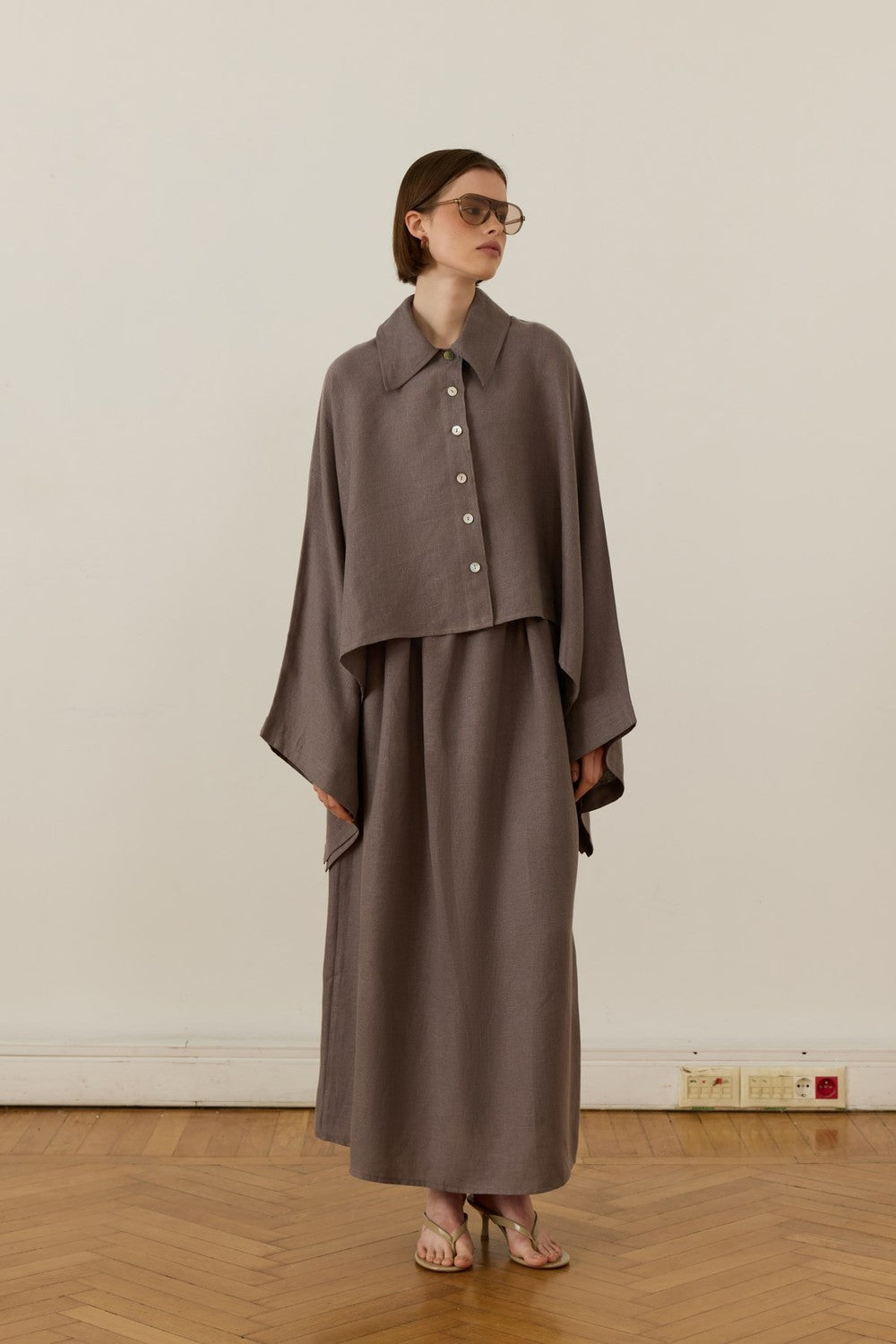 Ruwa Shirt Coffee