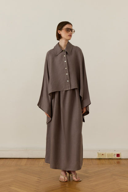 Ruwa Shirt Coffee
