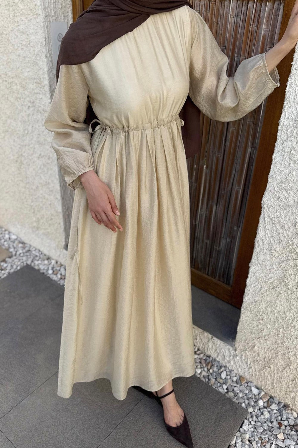 Perla Elbise Kahve