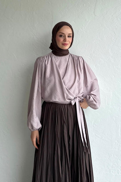 Flow Blouse Lilac