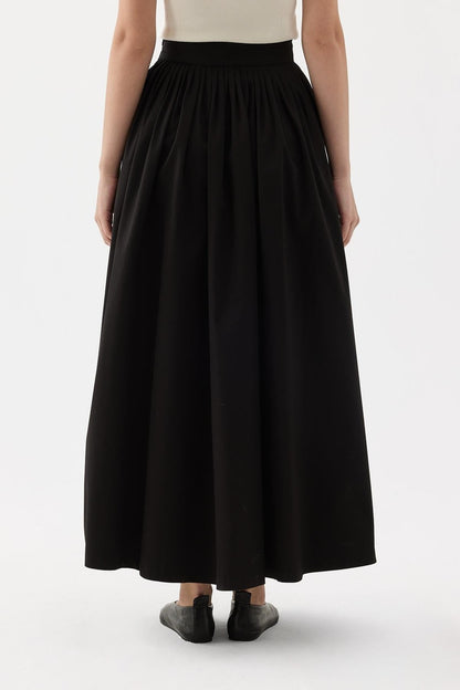 Fever Pleated Skirt Khaki