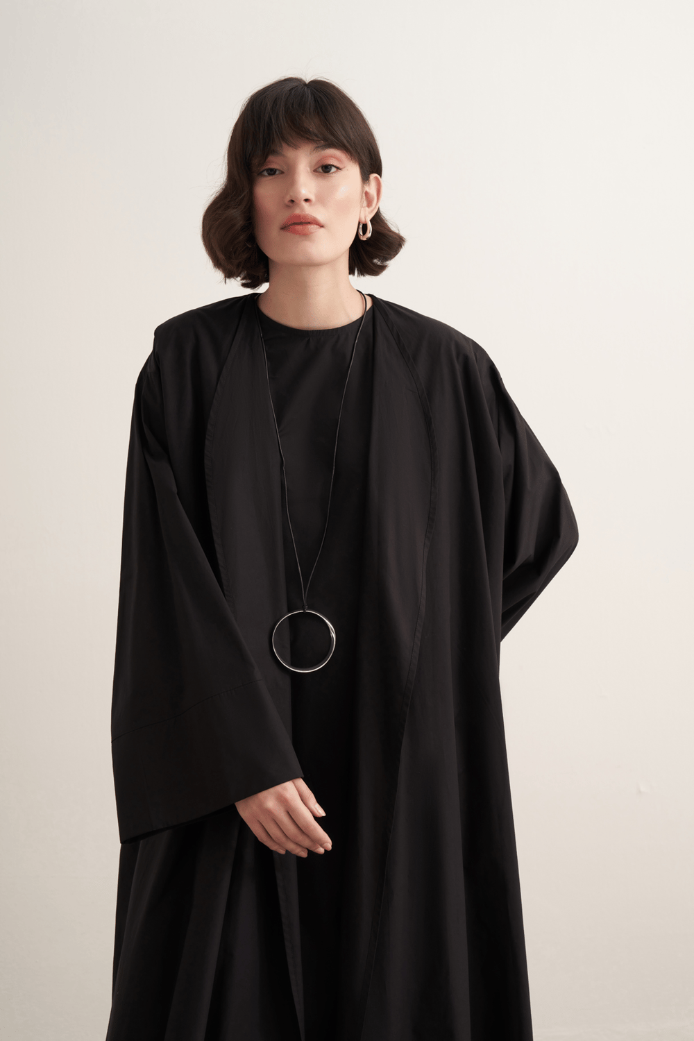 Inessa Premium Uzun Kimono Takımı Soft Yeşil