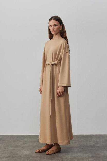 Coss Comfy Elbise Camel