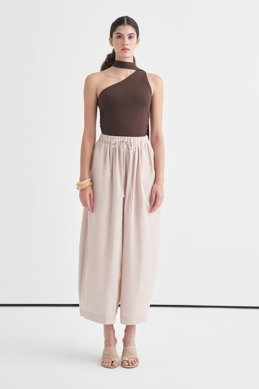 Abby Balloon Leg Pants Stone