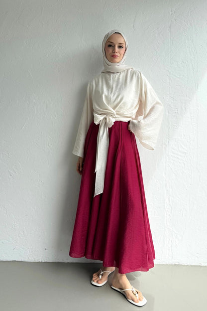 Giselle Skirt Cherry