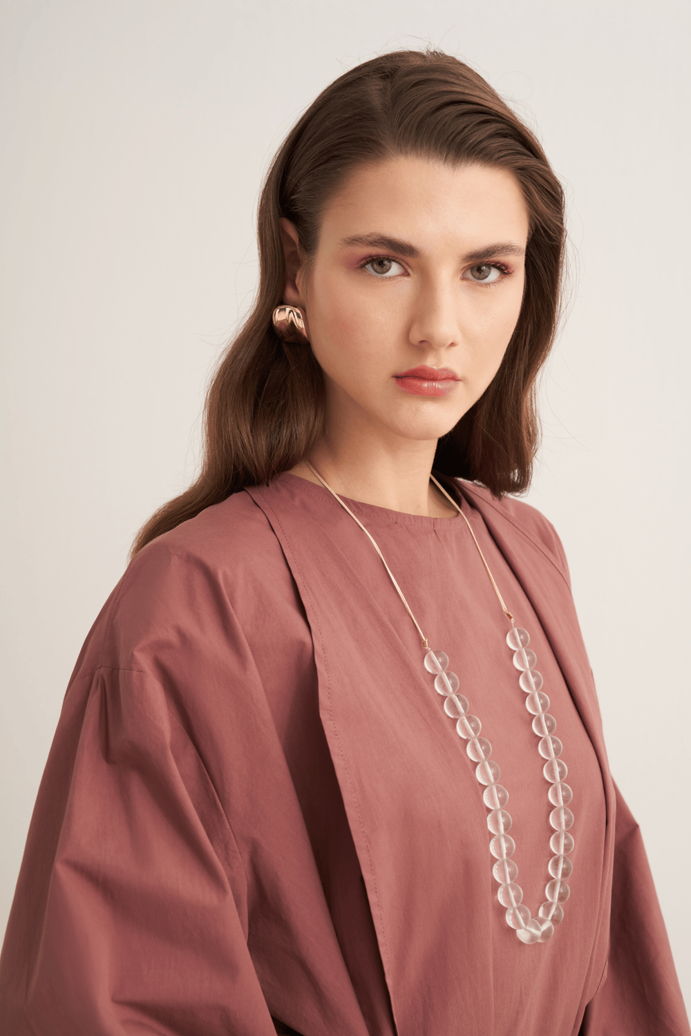 Inessa Premium Uzun Kimono Takımı Soft Yeşil
