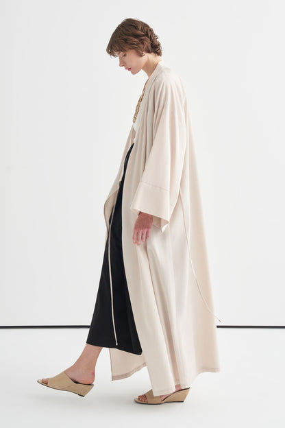 Carmen Tie-Detail Kimono, Black