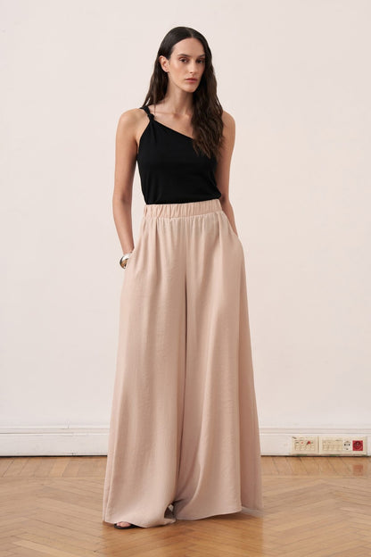 Kater Elastic Waist Trousers, Brown