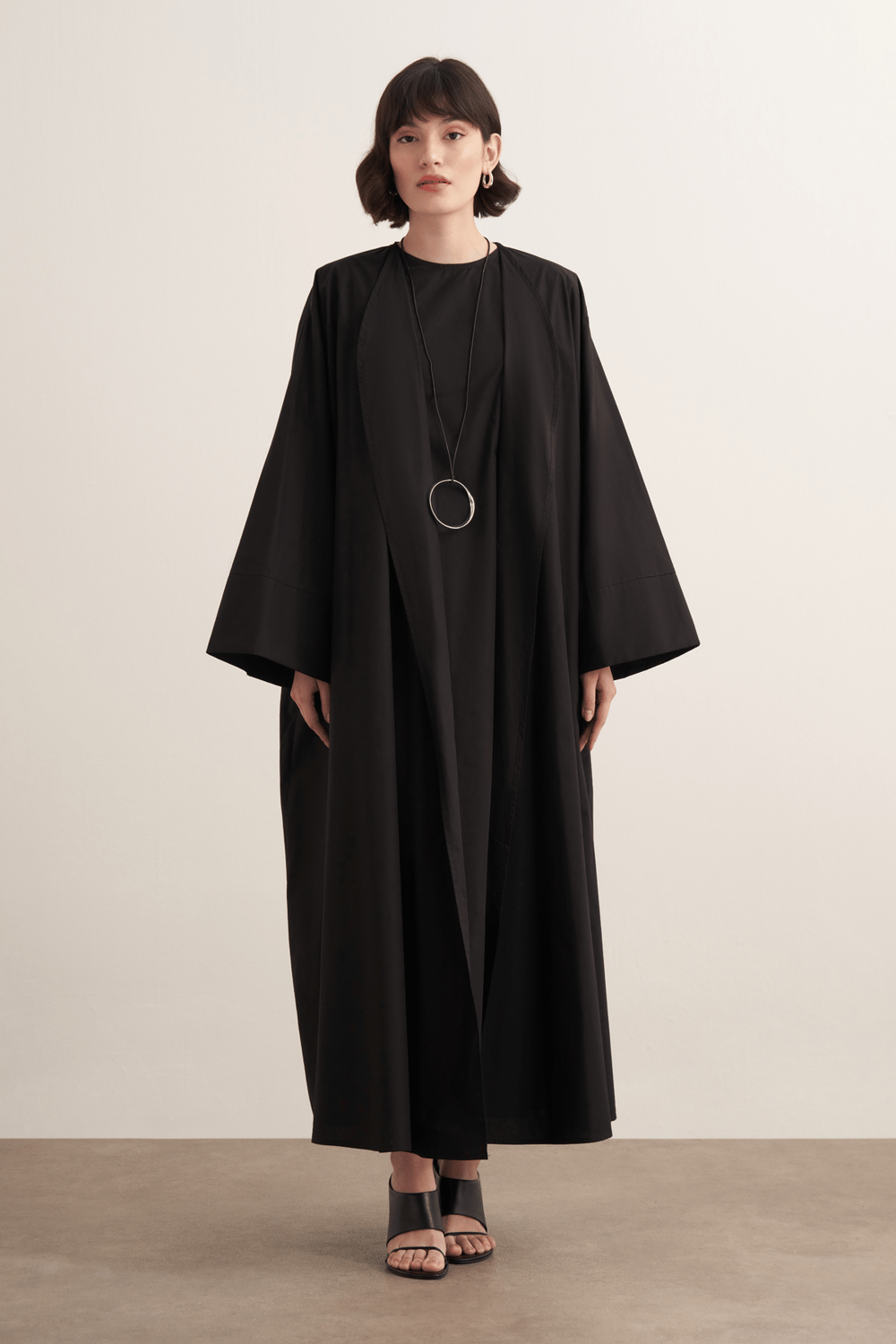 Inessa Premium Uzun Kimono Takımı Soft Yeşil