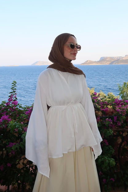 Lamis Kimono Terracotta