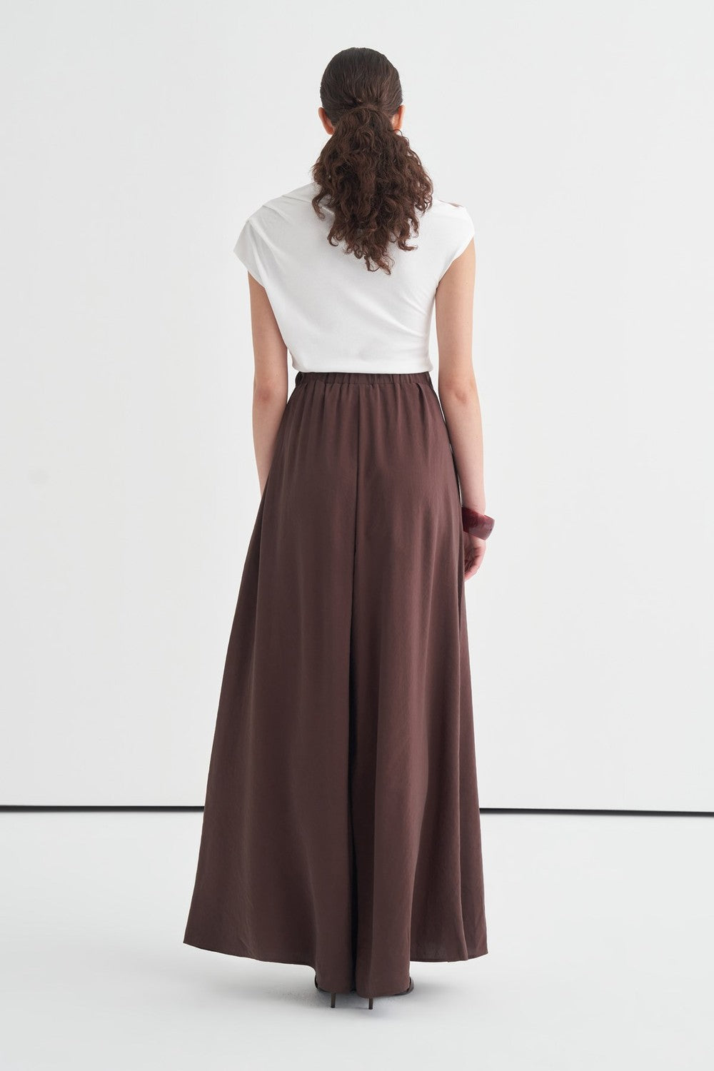 Kater Elastic Waist Trousers, Brown