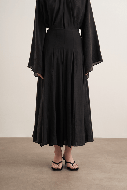 Tyra Cup Stitch Skirt Rose
