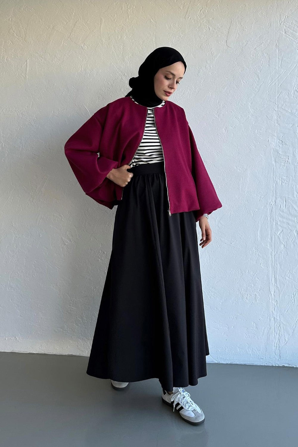 Siena Balloon Jacket Black