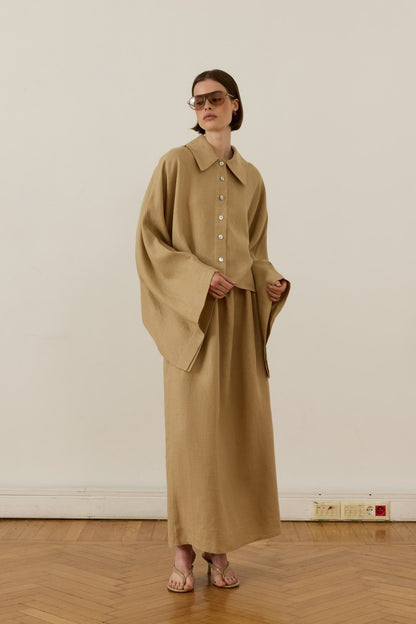 Ruwa Shirt Coffee